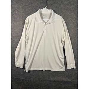 Coolibar Mens UPF 50+‎ Sun Protection Long Sleeve Polo Shirt - Large